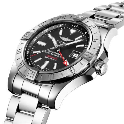 breitling avenger 2 blacksteel gmt|breitling a32390 preis.